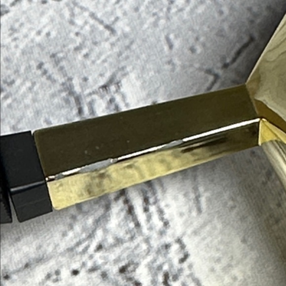 Le Clique Kat Maconie Pink Metallic Flared Tapered Stiletto Heels Pumps sz 9 US - Picture 10 of 16